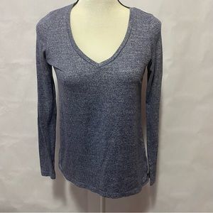 American Eagle Soft & Sexy Plush VNeck Long Sleeve Tee Size S #0449